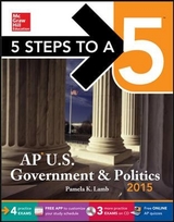 5 Steps to a 5 AP US Government and Politics with CD-ROM, 2015 Edition - Lamb, Pamela K.