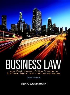 2019 Mylab Business Law with Pearson Etext -- Access Card -- For Business Law - Henry Cheeseman