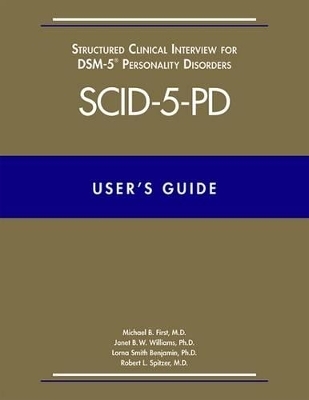 Structured Clinical Interview for DSM-5® Disorders—Clinician Version (SCID-5-CV) - Michael B. First, Janet B. W. Williams, Rhonda S. Karg, Robert L. Spitzer