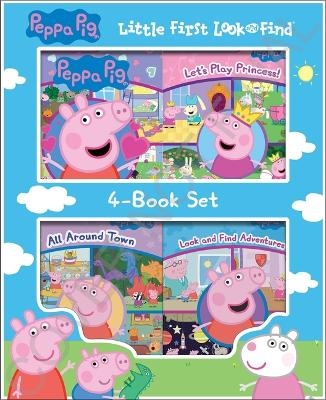 Peppa Pig: Little First Look and Find 4-Book Set -  Pi Kids