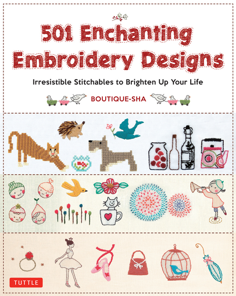 501 Enchanting Embroidery Designs -  Boutique-Sha