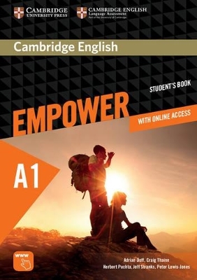 Cambridge English Empower Starter Student's Book with Online Assessment and Practice, and Online Workbook - Adrian Doff, Craig Thaine, Herbert Puchta, Jeff Stranks, Peter Lewis-Jones