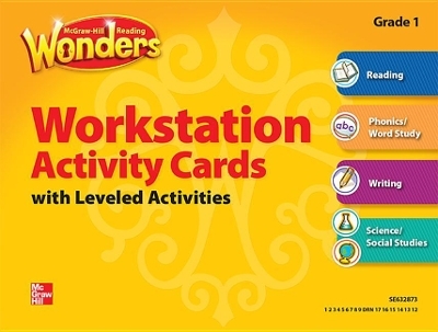 Reading Wonders, Grade 1, Workstation Activity Cards Package - 