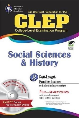 Clep(r) Social Sciences and History W/CD - 