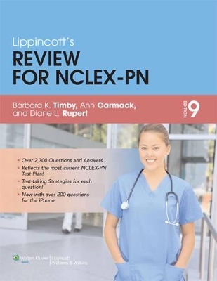 NCLEX-PN 5000 Prepu & Lippincott Review for NCLEX-PN 9e Package - Barbara Kuhn Timby
