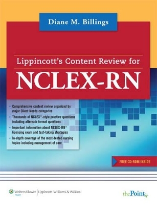 Lippincott Content Review for NCLEX-RN Plus Lippincott NCLEX-RN 10,000 -  Lippincott Williams &  Wilkins