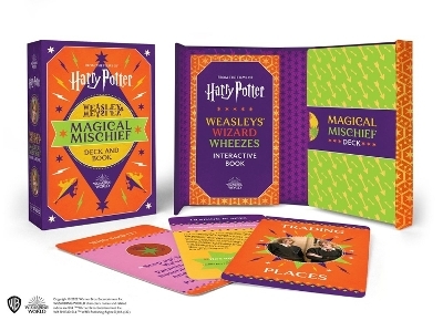 Harry Potter Weasley & Weasley Magical Mischief Deck and Book - Donald Lemke