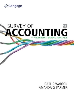 Bundle: Survey of Accounting, 9th + Cnowv2, 1 Term Printed Access Card - Carl S Warren, Amanda Farmer