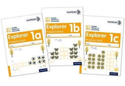 Numicon: Number, Pattern and Calculating 1 Explorer Progress Books ABC (Mixed pack) - Ruth Atkinson, Jayne Campling, Romey Tacon, TONY WING