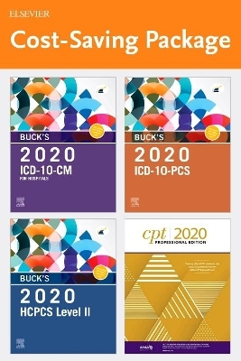 Buck's 2020 ICD-10-CM Hospital Edition, Buck's 2020 ICD-10-PCs Edition, 2020 HCPCS Professional Edition and AMA 2020 CPT Professional Edition Package -  Elsevier