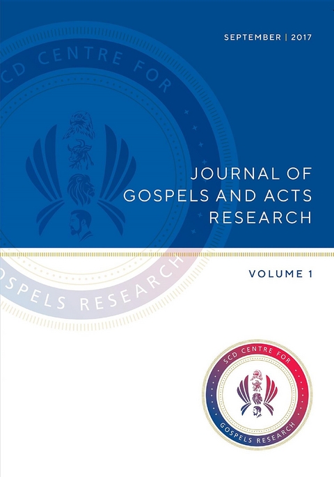 Journal of Gospels and Acts Research - Francis J Moloney, Darrell L Bock