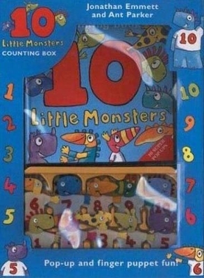 Ten Little Monsters Counting Box - Jonathan Emmett