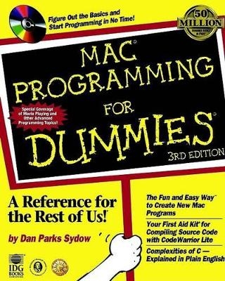 Mac Programming For Dummies - Dan Parks Sydow