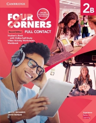 Four Corners Level 2B Super Value Pack (Full Contact with Self-study and Online Workbook) - Jack C. Richards, David Bohlke