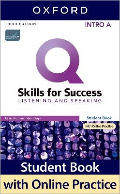 Q: Skills for Success: Intro Level: Listening and Speaking Split Student Book A with iQ Online Practice - Kevin McClure, Mari Vargo, Kristin Sherman