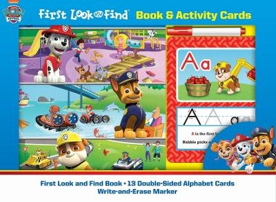 Nickelodeon Paw Patrol: First Look and Find Book & Activity Cards -  Pi Kids