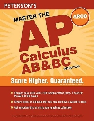 Peterson's Master AP Calculus AB & BC - W Michael Kelley, Mark Wilding