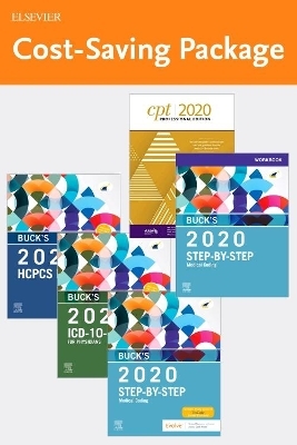 Step-By-Step Medical Coding 2020 Edition - Text, Workbook, 2020 ICD-10-CM for Physicians Edition, 2020 HCPCS Professional Edition and AMA 2020 CPT Professional Edition Package - Carol J Buck