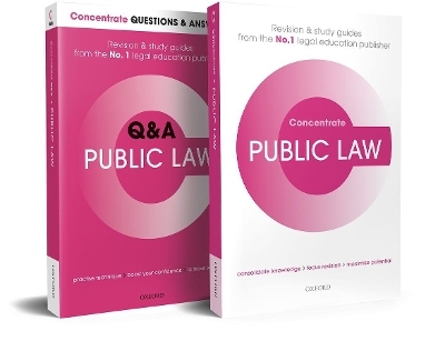 Public Law Revision Concentrate Pack - Colin Faragher, Richard Clements