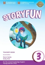 Storyfun Level 3 Teacher's Book with Audio - Saxby, Karen; Hird, Emily