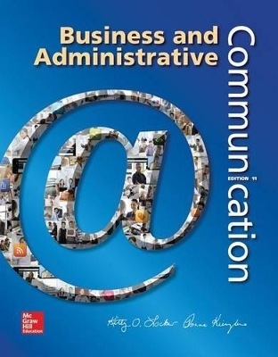 Business and Administrative Communication with Connect Access Card and Gregg Reference Manual - Kitty O Locker, Donna S Kienzler