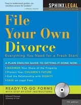 File Your Own Divorce (+CD-ROM) - Haman, Edward A.