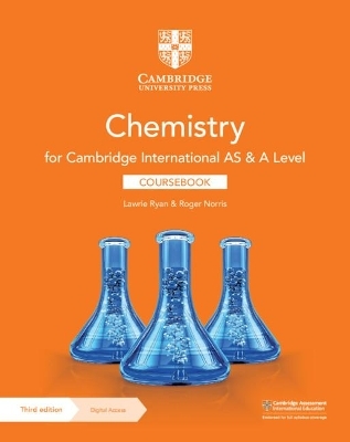 Cambridge International AS & A Level Chemistry Coursebook with Digital Access (2 Years) - Lawrie Ryan, Roger Norris