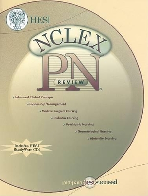 Nclex-Pn(r) Review Book with Studyware CD-ROM -  Hesi