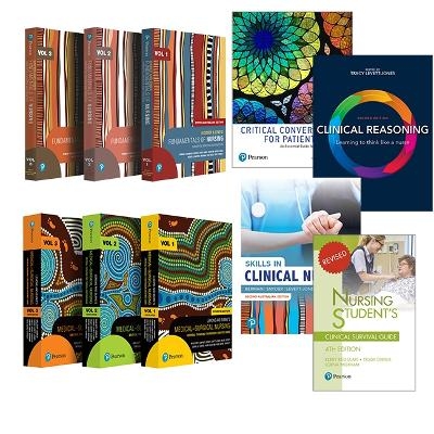 Kozier and Erbs Fundamentals of Nursing, Volumes 1-3 + LeMone and Burkes Medical-Surgical Nursing + Skills in Clinical Nursing + Clinical Reasoning - Geralyn Frandsen, Tracy Levett-Jones, Adam Burston, Trudy Dwyer, Majella Hales