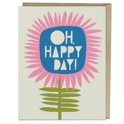 6-Pack Em & Friends Oh, Happy Day Greeting Cards - 