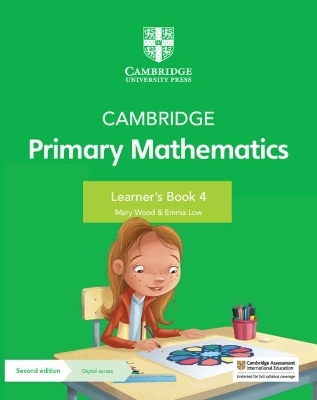 Cambridge Primary Mathematics Learner's Book 4 with Digital Access (1 Year) - Mary Wood, Emma Low