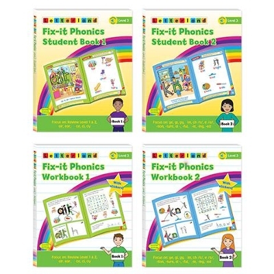 Fix-it Phonics - Level 3 - Student Pack (2nd Edition) - Lisa Holt