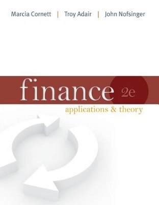 Finance: Applications and Theory with Connect Access Card - Marcia Cornett, Troy Adair, John Nofsinger