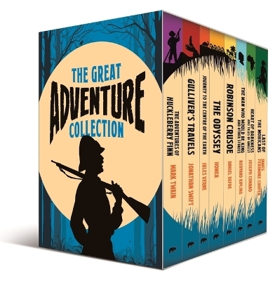 The Great Adventure Collection - Various authors, Mark Twain, Rudyard Kipling, James Fenimore Cooper,  Homer