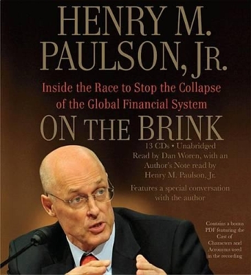 On the Brink - Henry M Paulson  Jr.