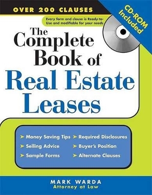 The Complete Book of Real Estate Leases - Mark Warda