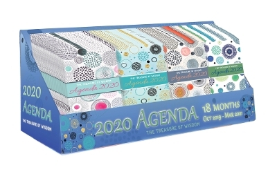 PDQ Display Containing 80 Planners, the Treasure of Wisdom - 2020 Pocket Planner - Jessie Richards