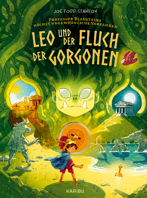 Professor Blausteins höchst ungewöhnliche Vorfahren (Band 2) – Leo und der Fluch der Gorgonen - Joe Todd-Stanton