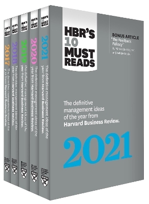 5 Years of Must Reads from HBR: 2021 Edition (5 Books) -  Harvard Business Review, Michael E. Porter, Joan C. Williams, Adam Grant, Marcus Buckingham