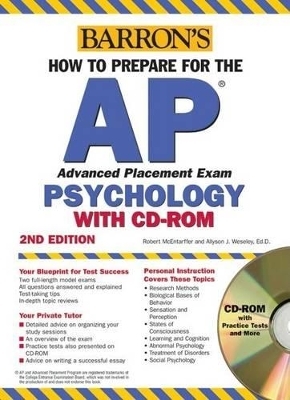 How to Prepare for the AP Psychology - Robert McEntarffer, Allyson J Weseley