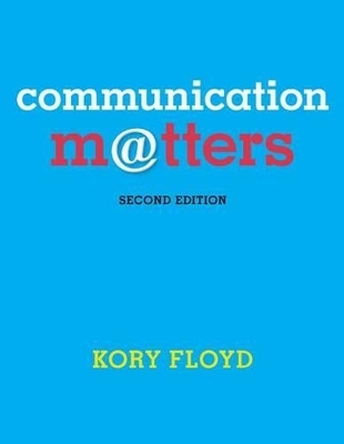 Communication Matters with Connect Access Card - Dr Kory Floyd