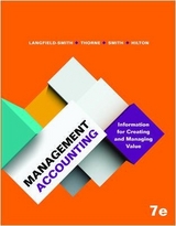 PACK MANAGERIAL ACCOUNTING - Langfield-Smith, Kim; Thorne, Helen; Smith, David; Hilton, Prof Ronald W.