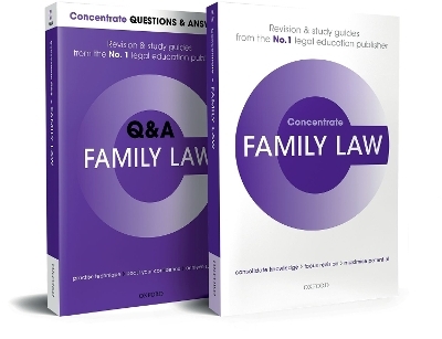 Family Law Revision Concentrate Pack - Susan Heenan, Anna Heenan, Ruth Gaffney-Rhys