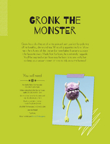 Gronk the Monster Soft Toy Pattern - Mariska Vos Bolman