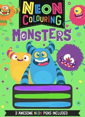 Neon Colouring: Monsters