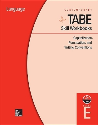 Tabe Skill Workbooks Level E: Capitalization, Punctuation, and Writing Conventions (10 Copies) -  Contemporary