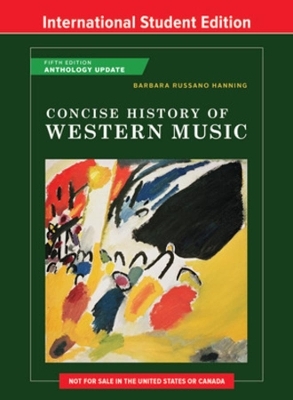 Concise History of Western Music - Barbara Russano Hanning