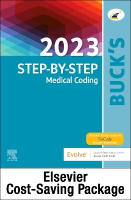 2023 Step by Step Medical Coding Textbook, 2023 Workbook for Step by Step Medical Coding Textbook, Buck's 2023 ICD-10-CM Hospital Edition, Buck's 2023 ICD-10-Pcs, 2023 HCPCS Professional Edition, AMA 2023 CPT Professional Edition Package - Carol J Buck