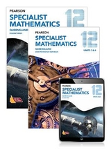 Pearson Specialist Mathematics Queensland 12 Student Book, eBook and Exam Preparation Workbook - Bland, Greg; Jenkins, Peter; Anderson, Gillian