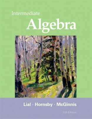 Intermediate Algebra plus MyMathLab/MyStatLab -- Access Card Package - Margaret L. Lial, John Hornsby, Terry McGinnis